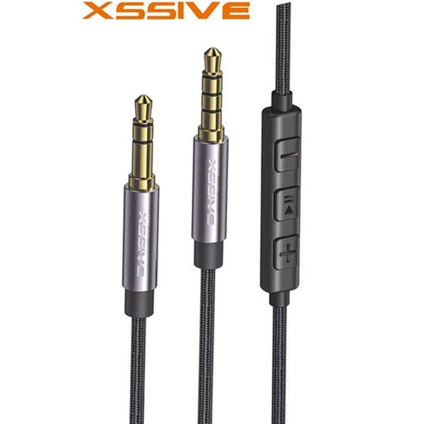 XSSIVE 3.5MM Audio Kabel Splitter 'Male to Male' - Zwart