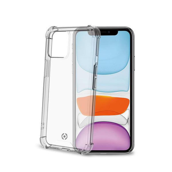 CELLY Armor Hoesje iPhone 11 - Transparant