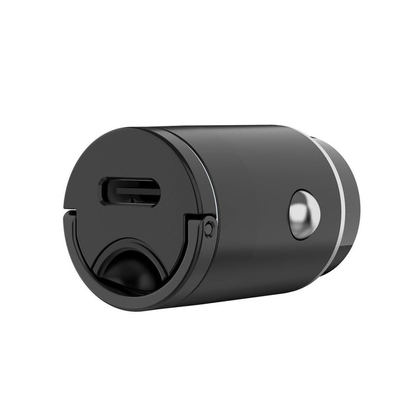 CELLY Adapter USB-C Poorten 30W Auto - Zwart