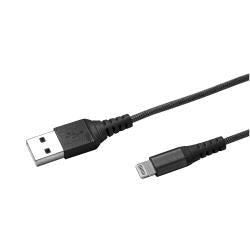 CELLY USB-A naar Lightningkabel 1M - Zwart