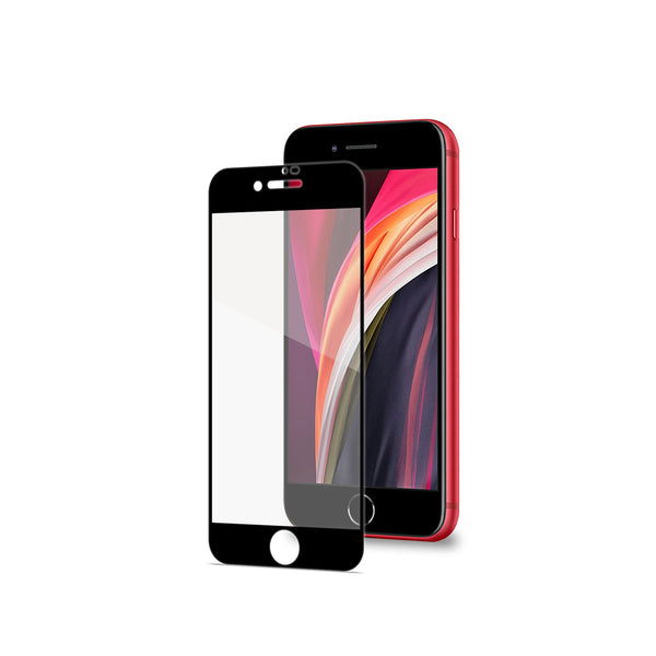 Screenprotector iPhone SE 2022/2020/ 8/ 7/ 6S /6 - Zwart