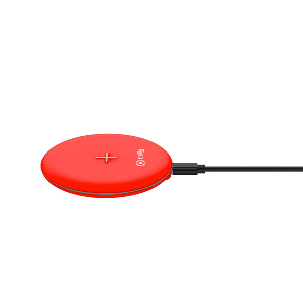 CELLY Draadloze Oplader - Rood