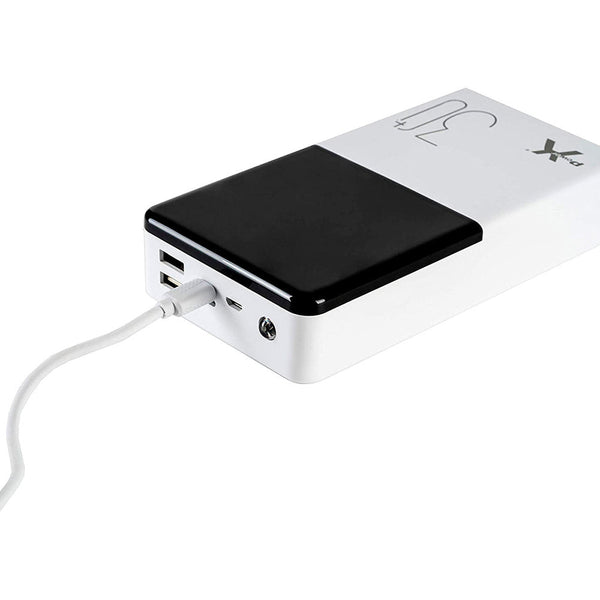 PowerX Q500 Power Bank 30000mAh with Display - White