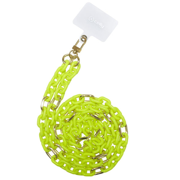LACET CHAIN YELLOW FLUO
