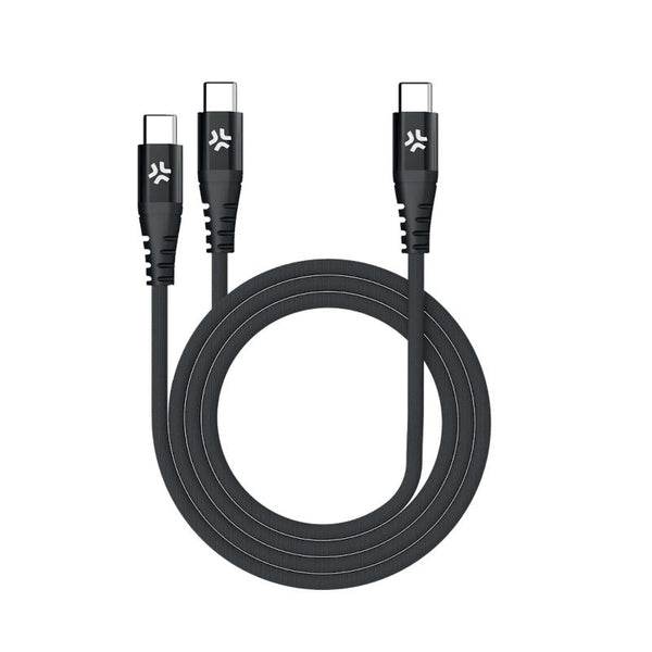 Celly USBC2USBC - USB-C to 2 USB-C Cable 100W [POWER DELIVERY]